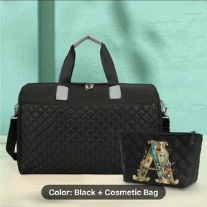 New duffle bag with cosmetic bag